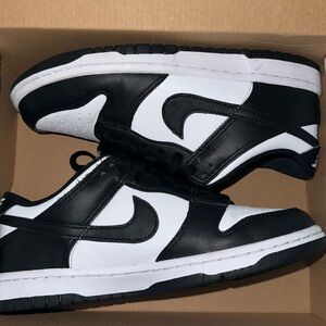 Nike dunk low white black